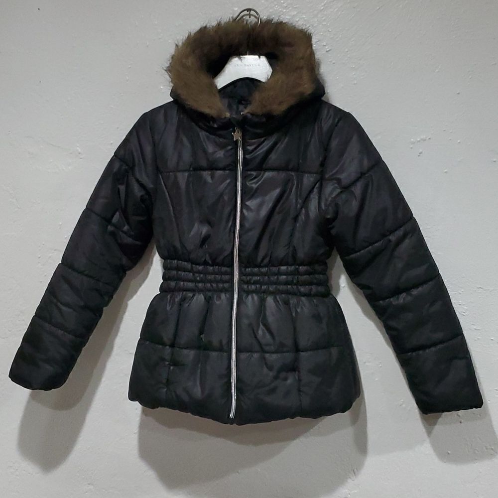 Rothschild Black Puffer Coat 